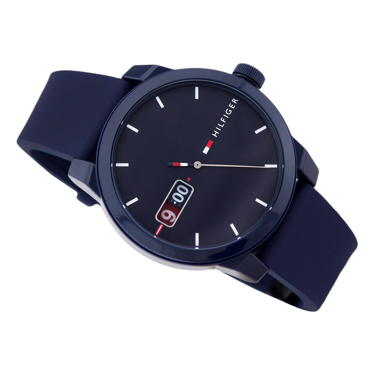 Tommy Hilfiger Navy Silicone Men's Watch - 1791381