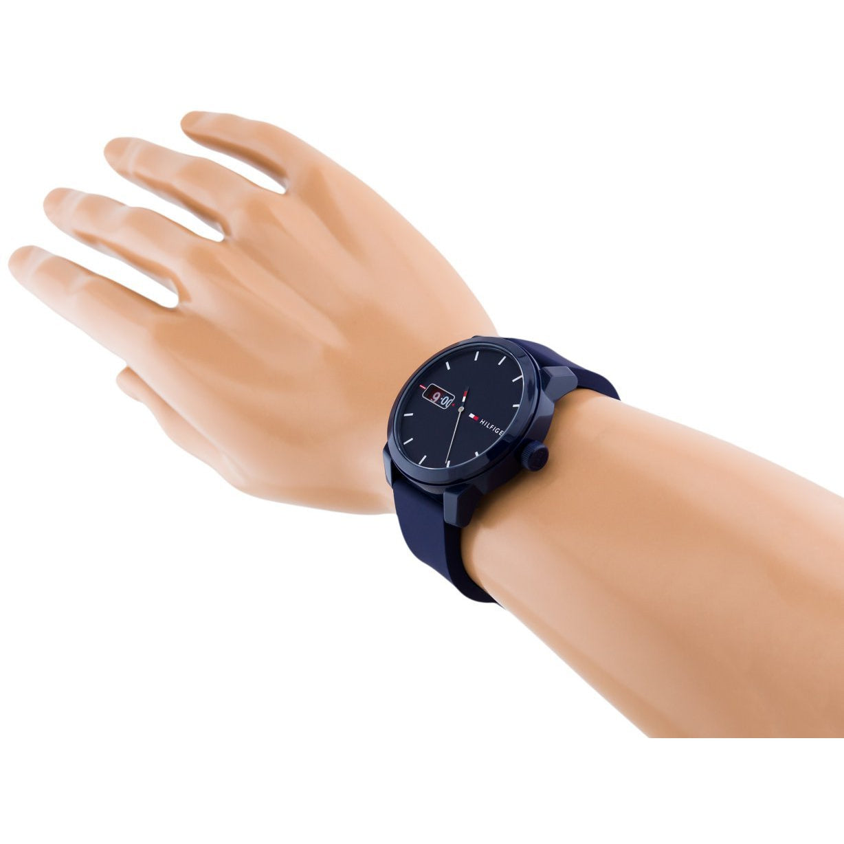 Tommy Hilfiger Navy Silicone Men's Watch - 1791381