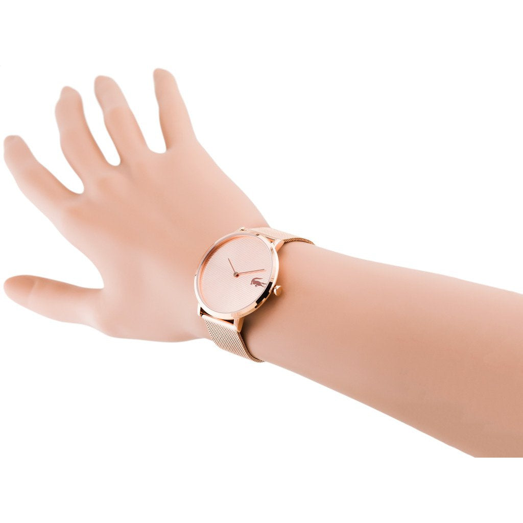 Lacoste Ladies Rose Gold Moon Watch - 2001028