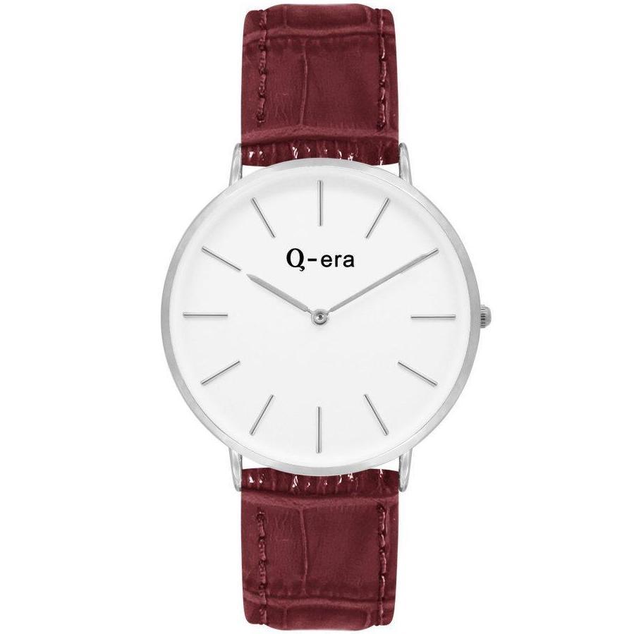 Q-era Brown Leather Women's Watch - QV2804-5