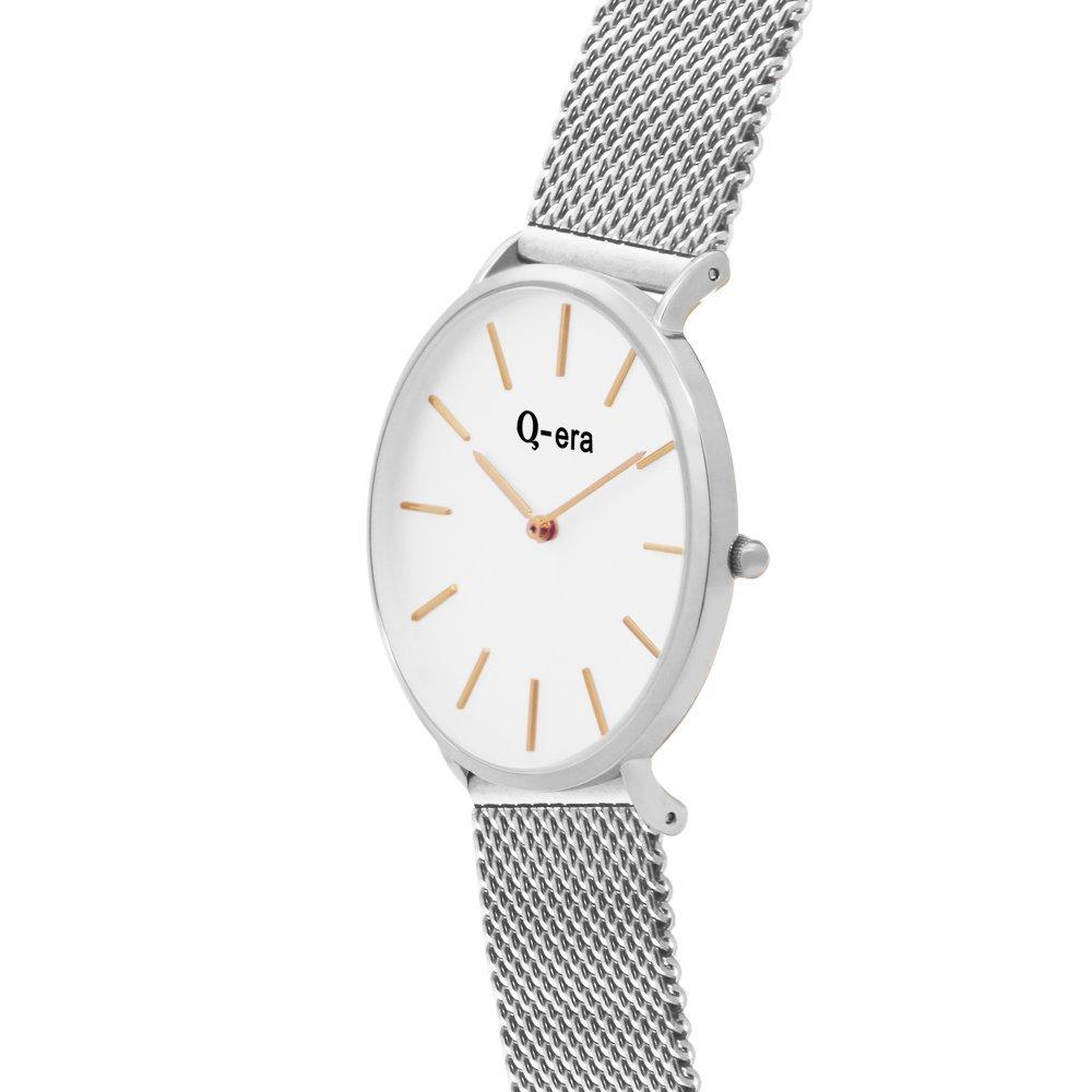 Q-era Silver Mesh Women's Watch - QV2804-37