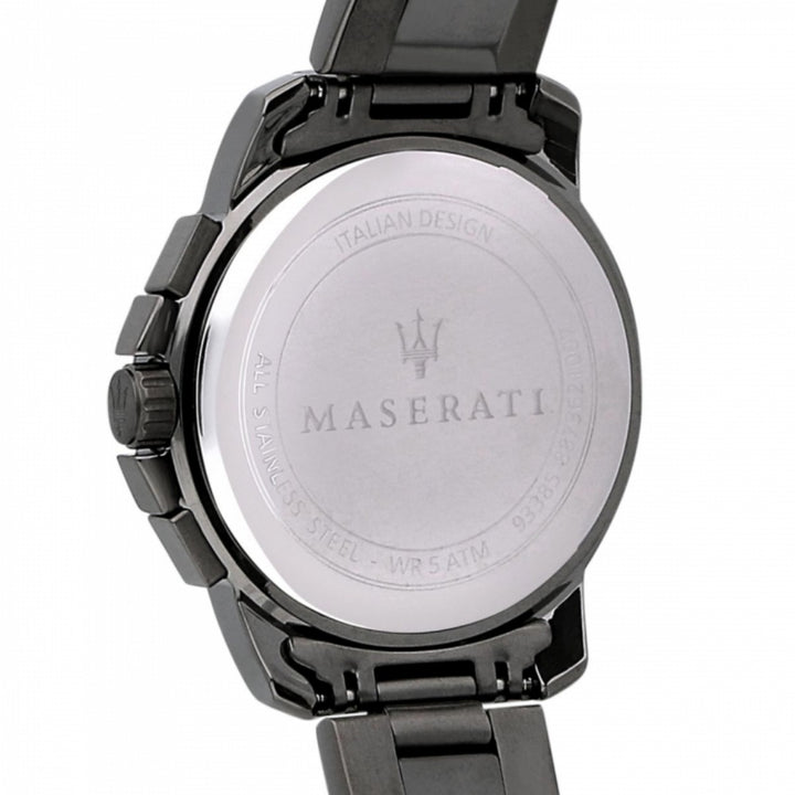 Maserati Successo Black Stainless Steel Men's Watch - R8873621007