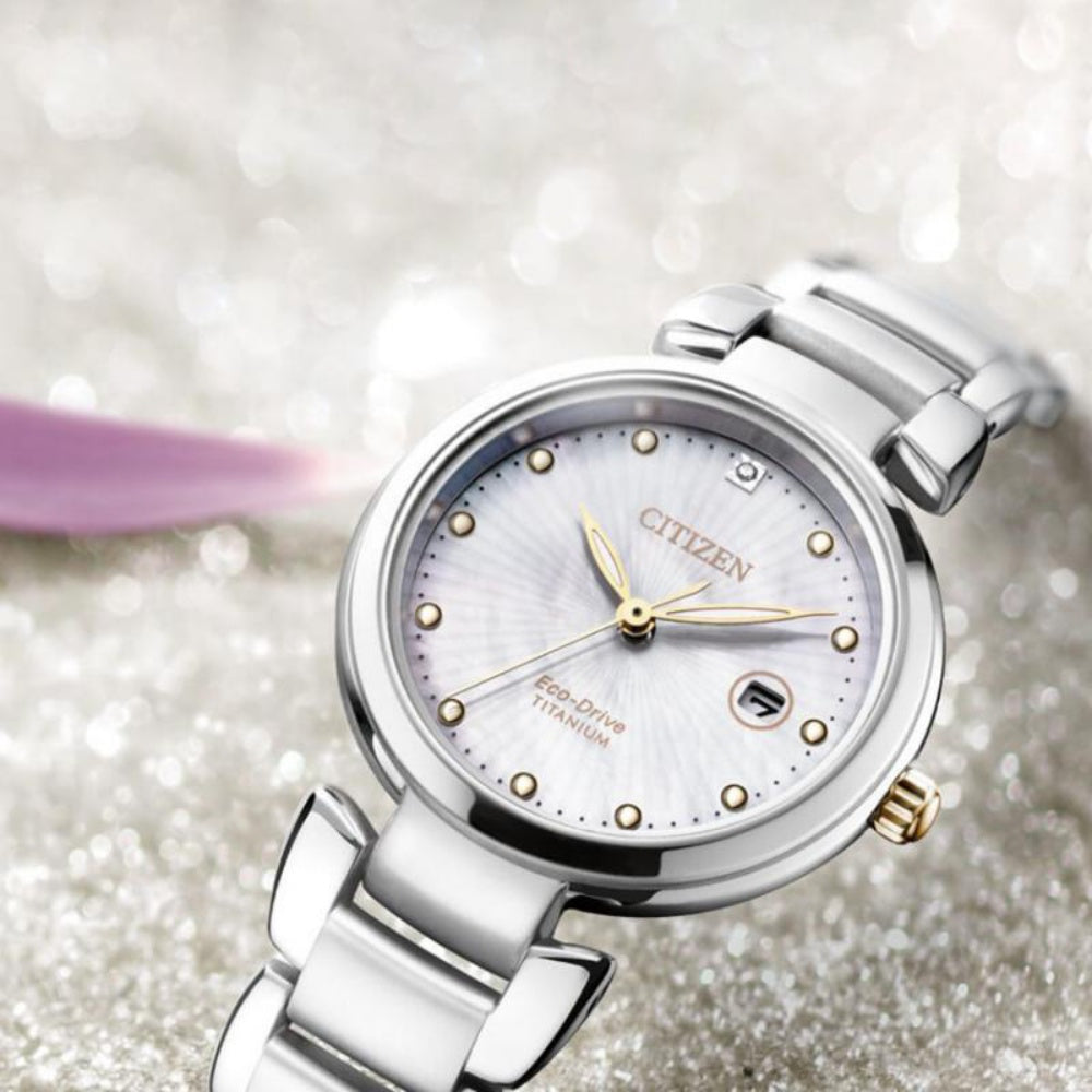Citizen Ladies Super Titanium Eco-Drive Watch - EW2506-81Y
