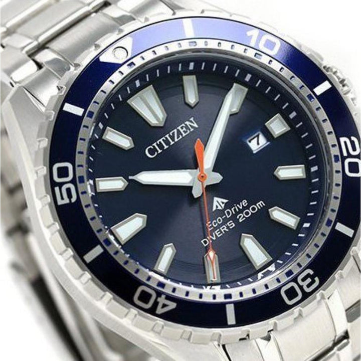 Citizen Promaster Marine Gents Eco-Drive Stainless Steel Diver Men's Watch - BN0191-80L