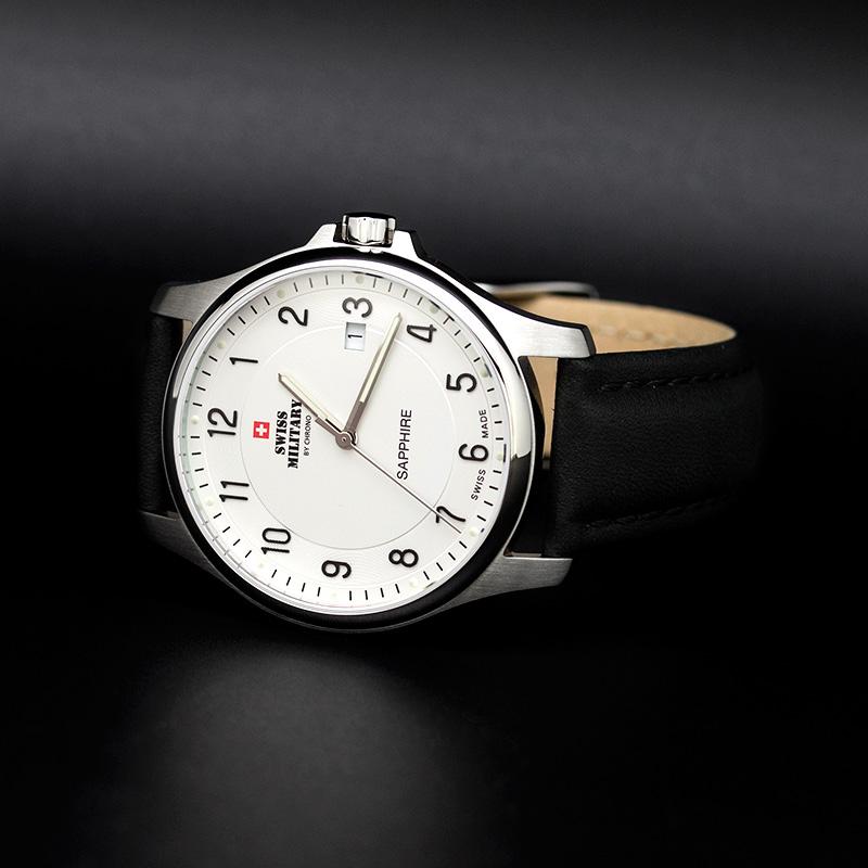 Swiss Military Leather Men's Watch - SM30137.07