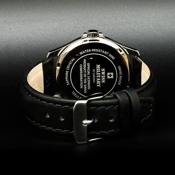 Swiss Military Leather Men's Watch - SM30137.07