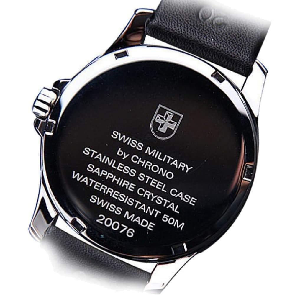 Swiss Military Leather Men's Watch - SM30137.07