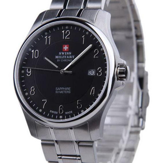 Swiss Military Stainless Steel Mens Watch - SM30137.01