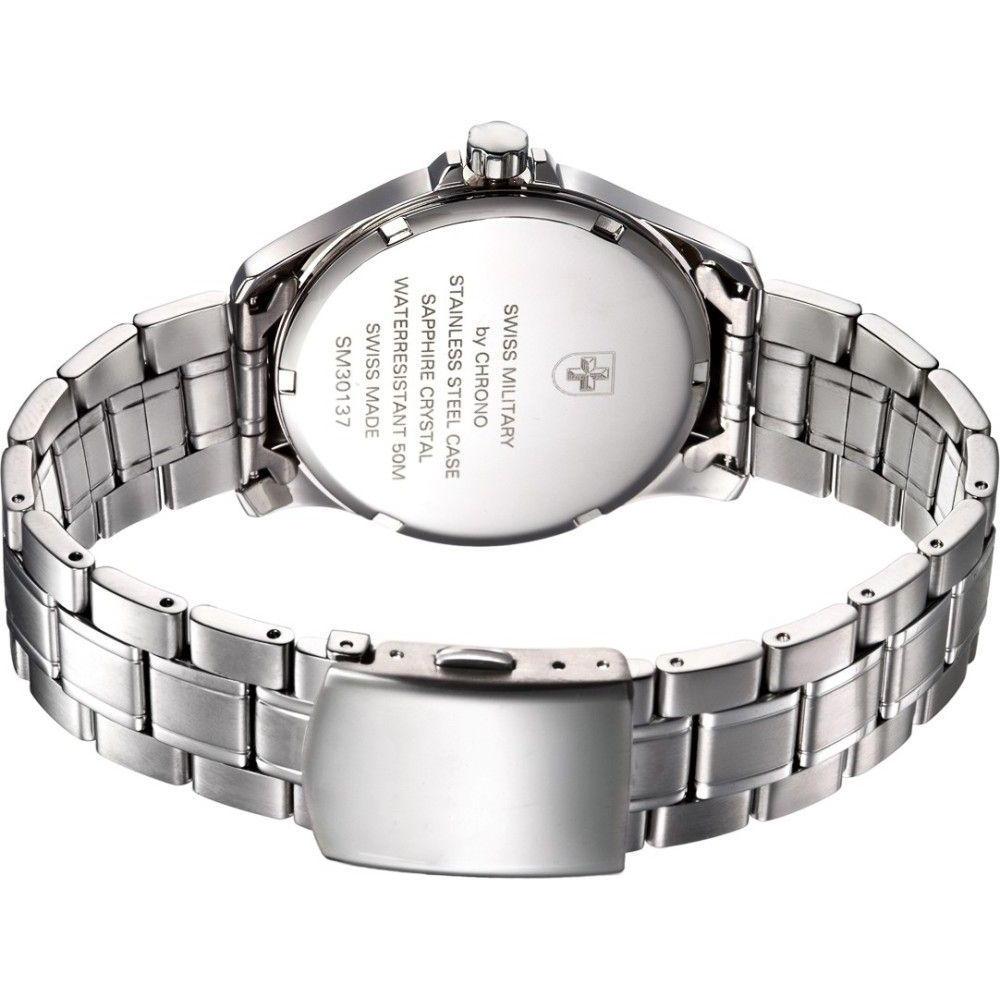 Swiss Military Stainless Steel Mens Watch - SM30137.01