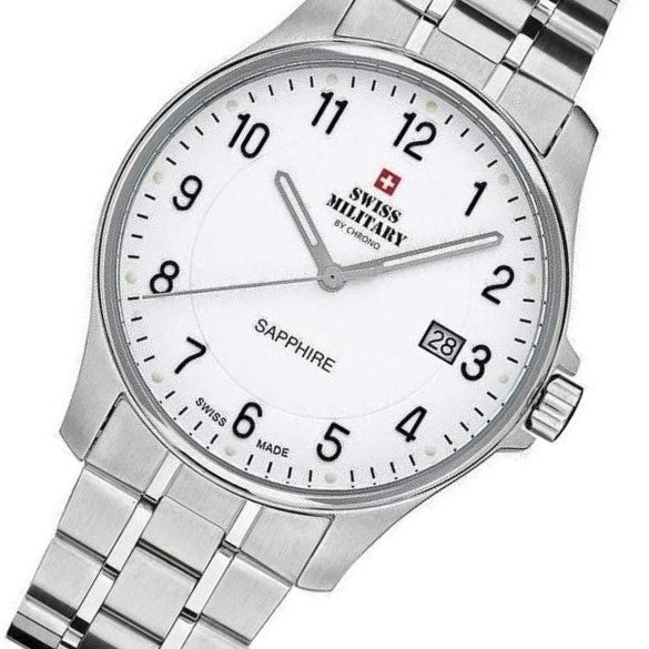 Swiss Military Stainless Steel Men's Watch - SM30137.02