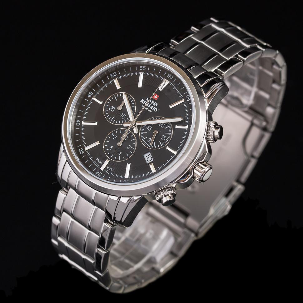 Swiss Military Stainless Steel Men's Watch - SM34052.01