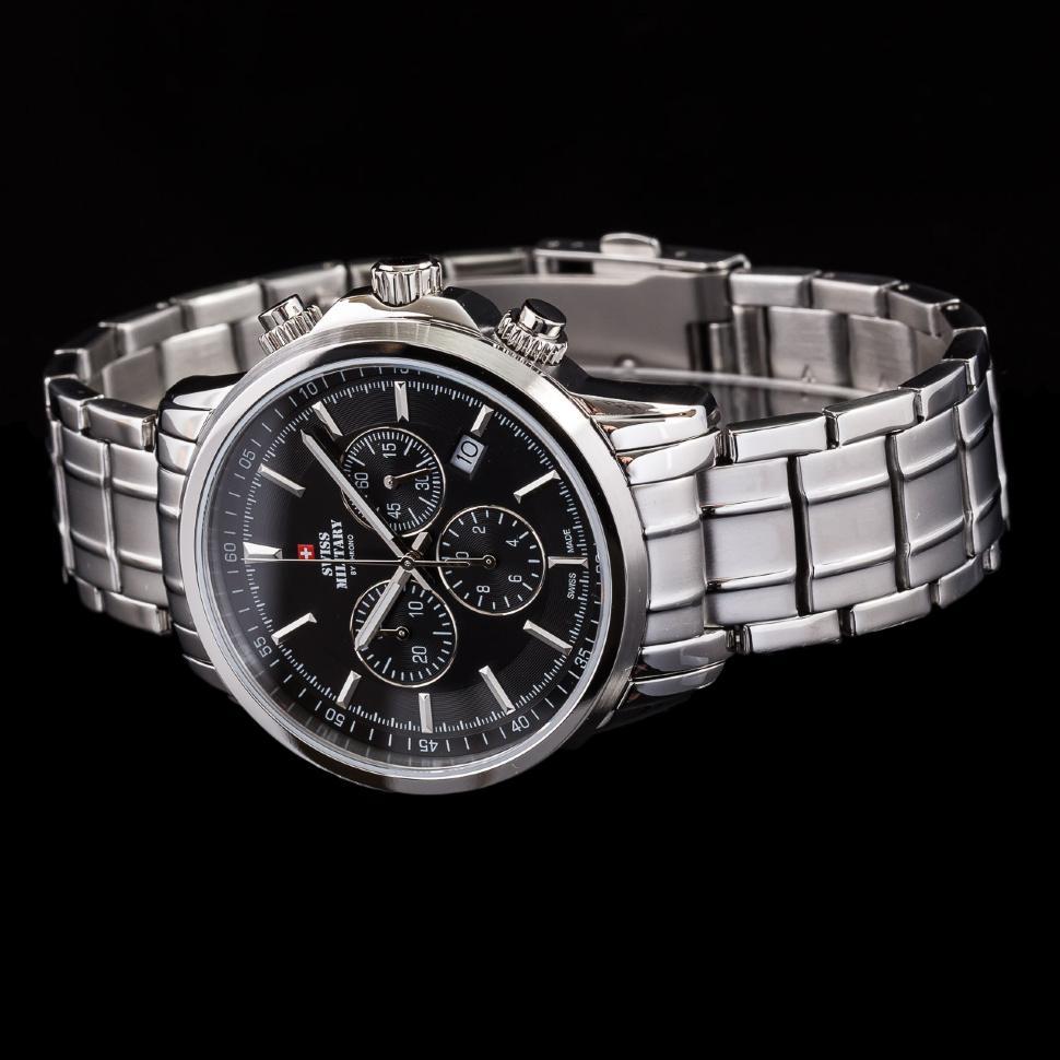 Swiss Military Stainless Steel Men's Watch - SM34052.01