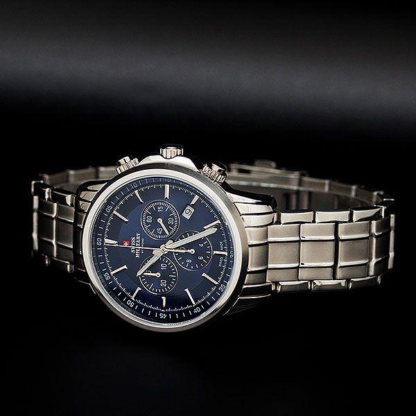 Swiss Military Stainless Steel Men's Watch - SM34052.03