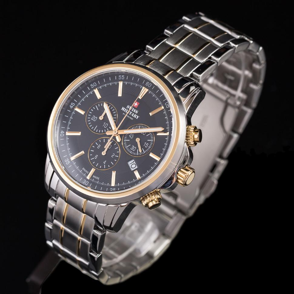 Swiss Military Stainless Steel Men's Watch - SM34052.04
