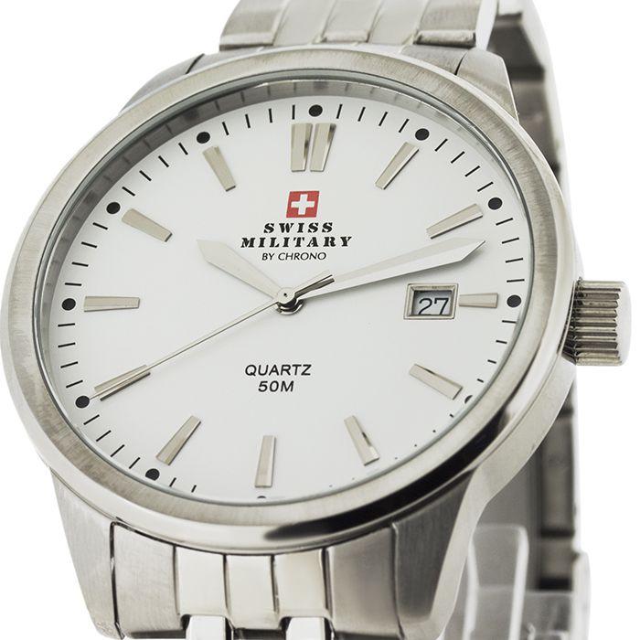 Swiss Military Stainless Steel Mens Watch - SMP36009.02