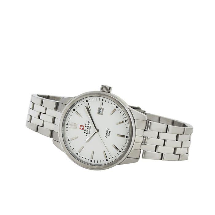 Swiss Military Stainless Steel Mens Watch - SMP36009.02