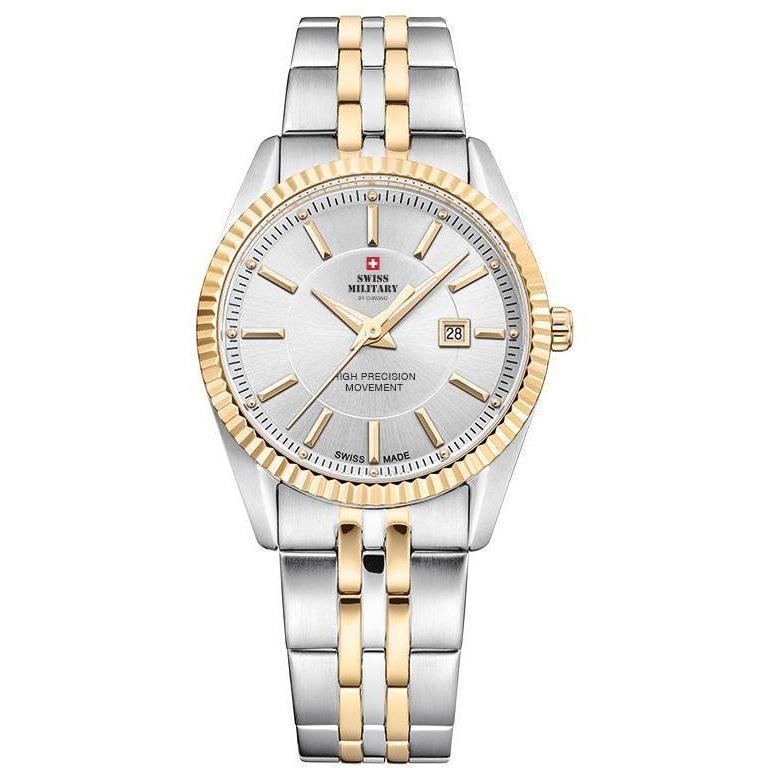 Swiss Military Stainless Steel Women's Watch - SM34066.05