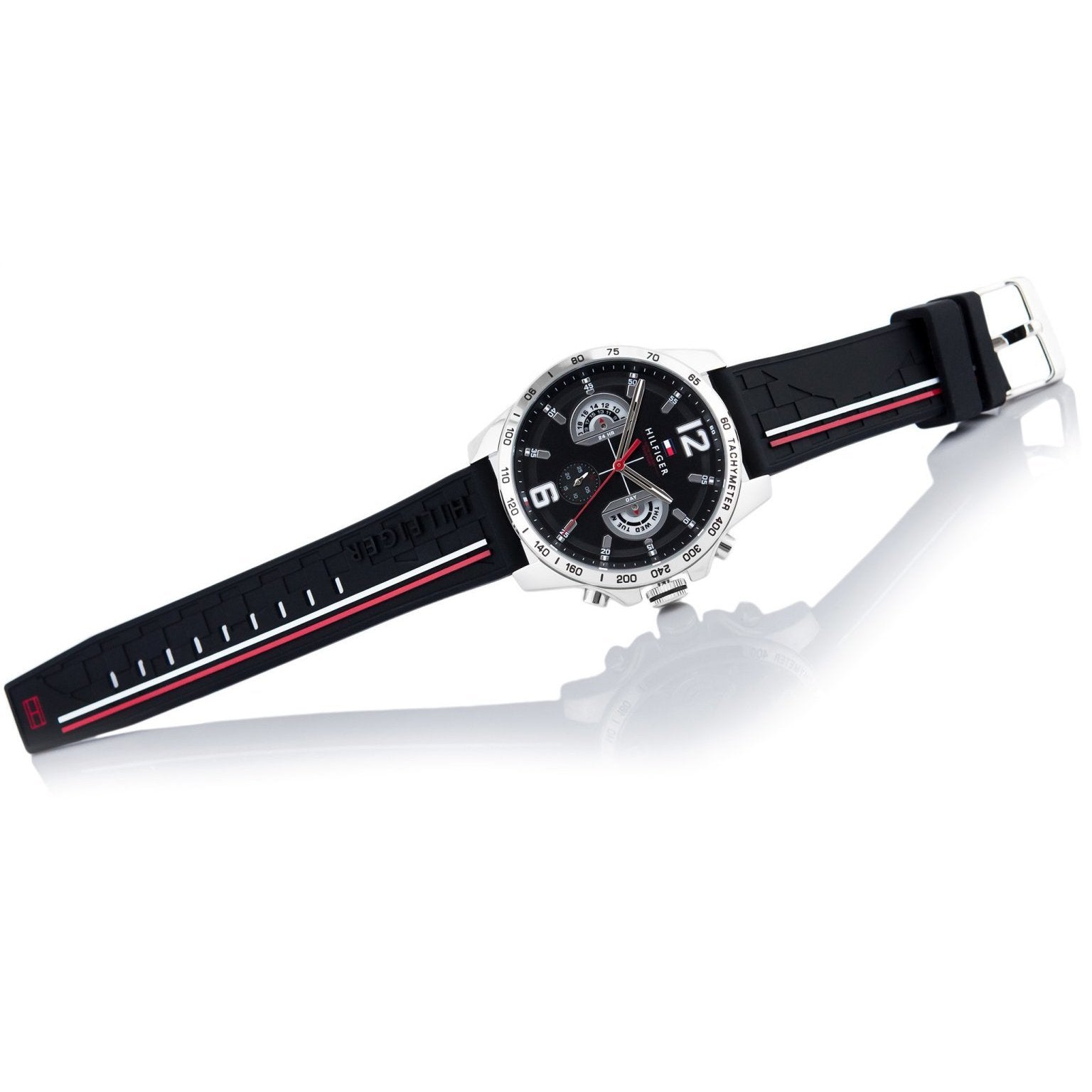 Tommy Hilfiger Men's Black Sports Watch - 1791473