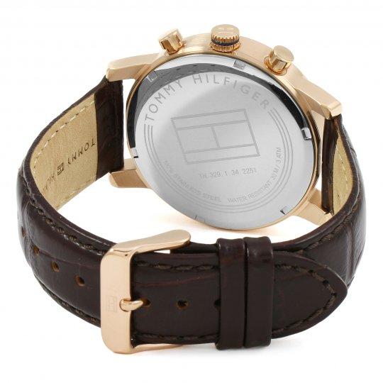 Tommy Hilfiger Multi-functional Leather Mens Watch - 1791399-The Watch Factory Australia