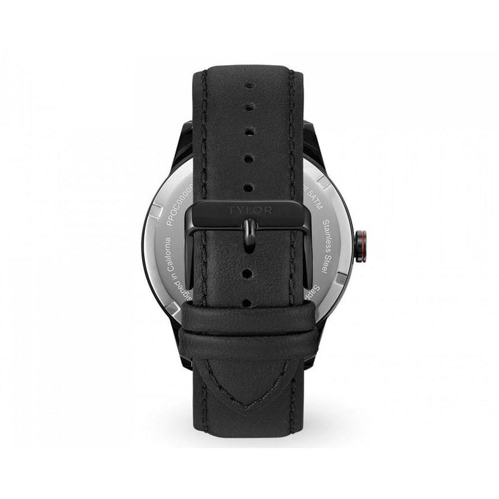 Tylor Cali Vibe Leather Men's Watch - TLAB006