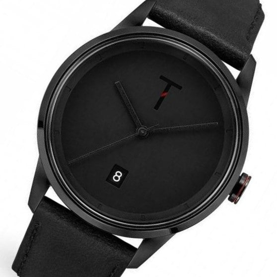 Tylor Cali Vibe Leather Men's Watch - TLAB006