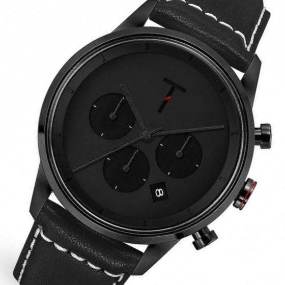 Tylor Tribe Leather Men's Watch - TLAC006