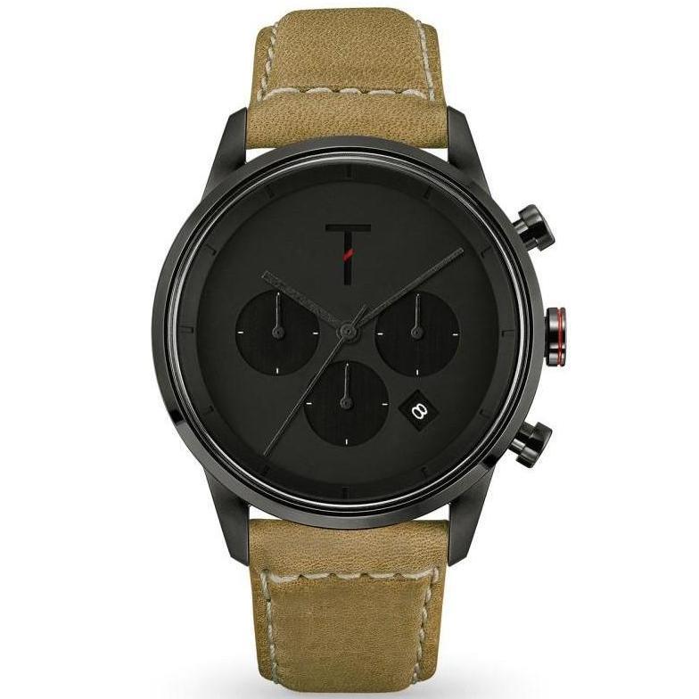 Tylor Tribe Leather Men's Watch - TLAC007